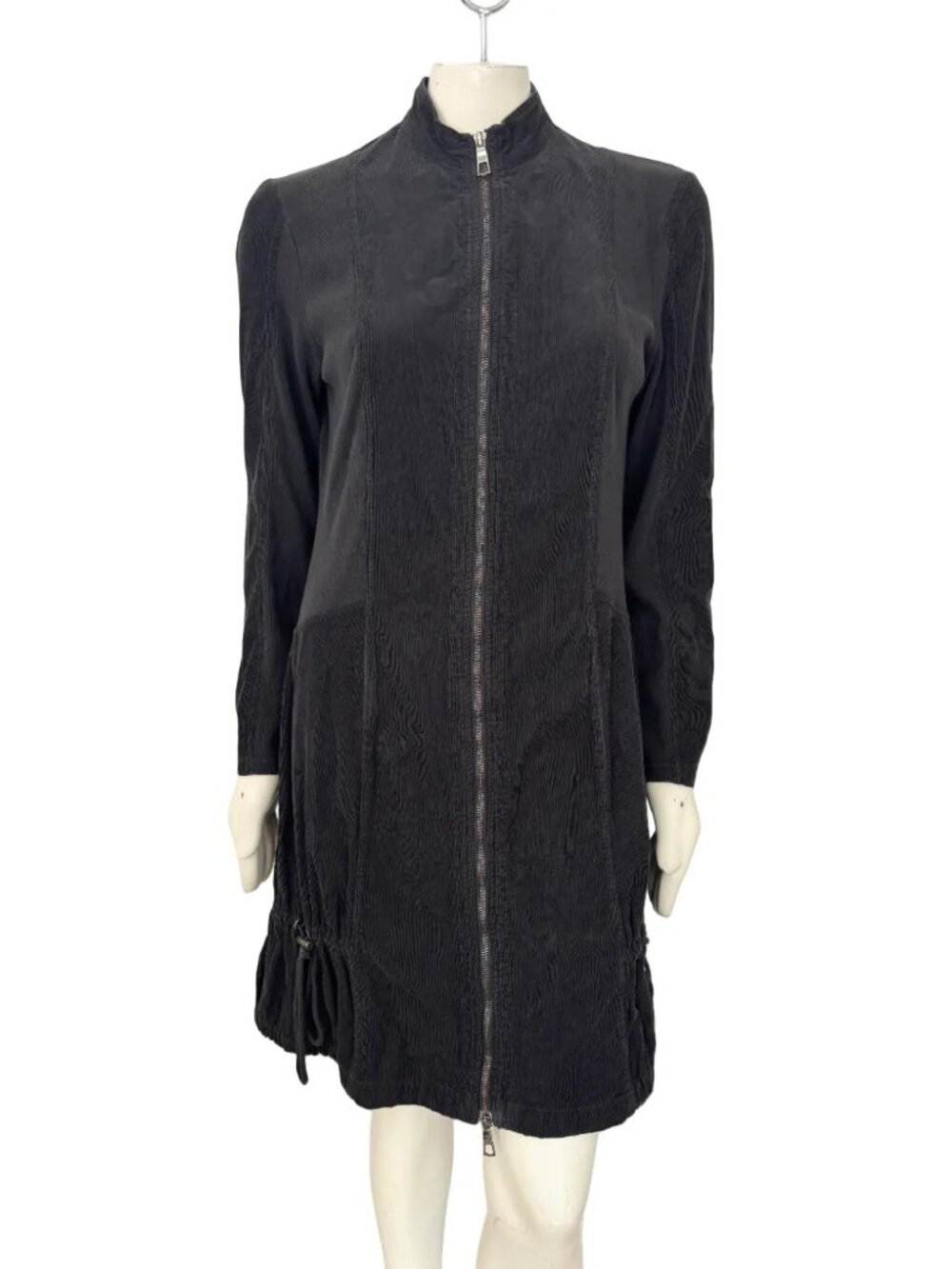 WEARABLES by XCVI Winifred Corduroy Jacket Full zip Long sleeve Cinch hem SZ L